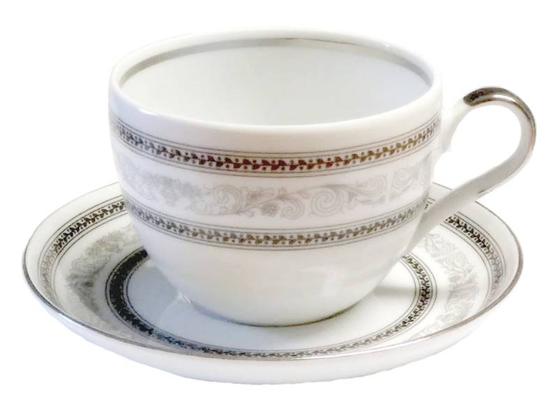 serwis do kawy 6/12 Platynowe Rokoko RITA 