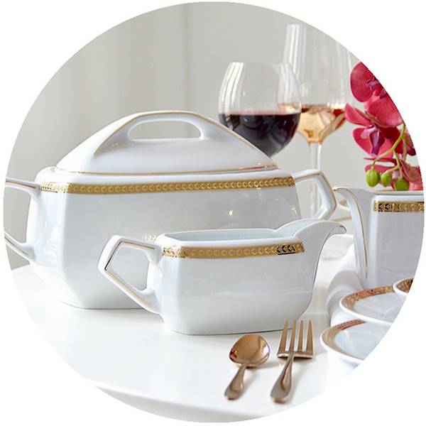 serwis obiadowy 6/25 8790 Prezydencka PUŁASKI