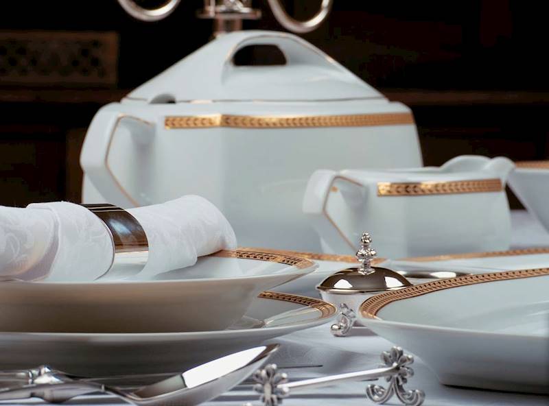 serwis obiadowy 6/25 8790 Prezydencka PUŁASKI