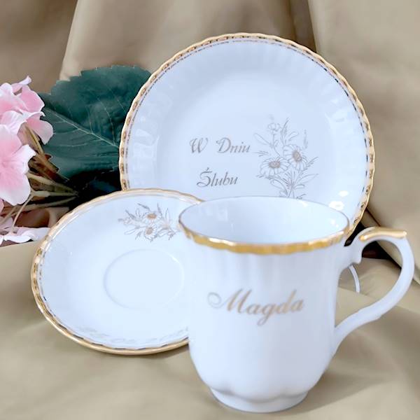 śniadaniówka 2/6 Pamiątka w Dniu Ślubu wypis