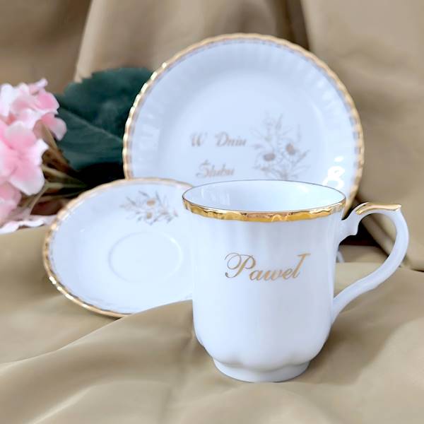 śniadaniówka 2/6 Pamiątka w Dniu Ślubu wypis