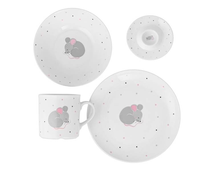 zestaw dziecięcy 1/4 dek: W051 Myszka KUBUŚ