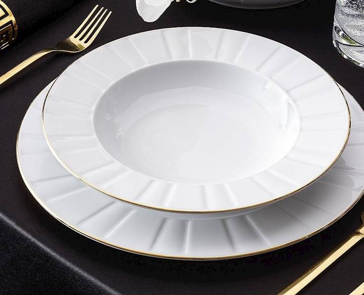 serwis obiadowy 6/25 dek: 3610 Złota OKTAWA