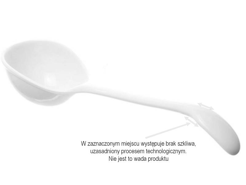 łyżka do zupy 30 dek: C000 Biała IWONA
