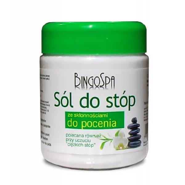 Sól do stóp pocenie 550g
