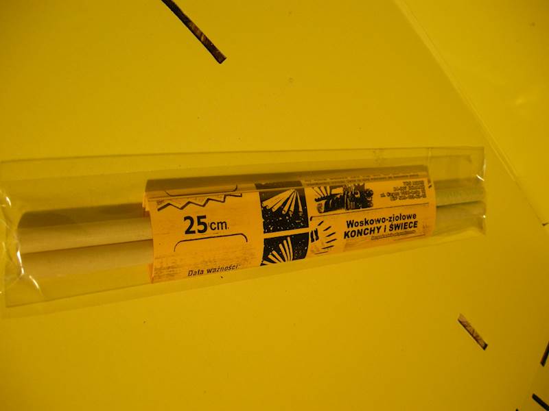 Świece Konchy 25cm