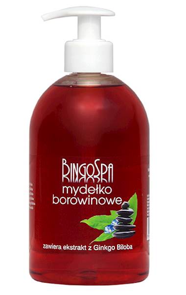 Mydło w płynie borowina miłorząb 500ml