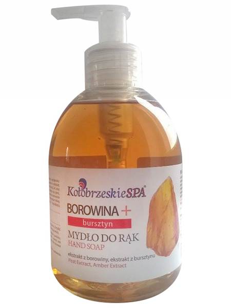 Mydło do rąk 300ml/Borowina+ bursztyn