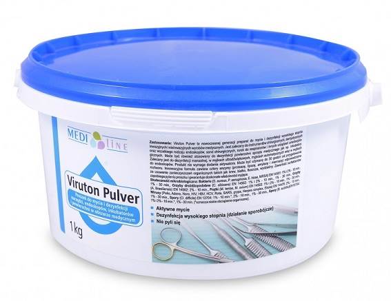 Viruton Pulver 1kg  - dezynfekcja narzędzi 