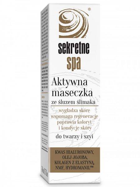 Aktywna Maseczka ze śluzem ślimaka 50ml