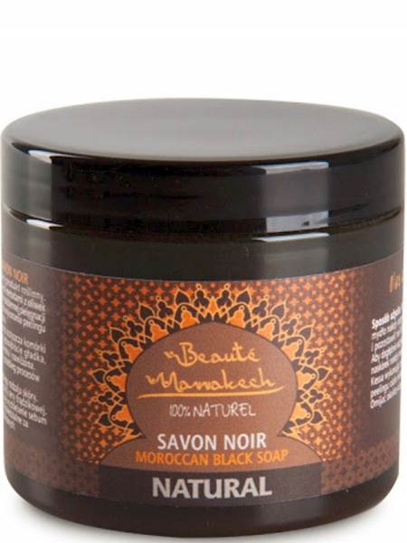 Mydło czarne oliwne naturalne 200g Maroco
