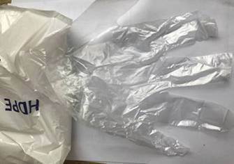 Rękawiczki foliowe HDPE 80szt