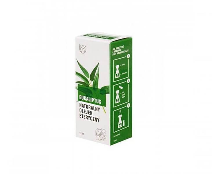 Naturalny olejek eteryczny eukaliptusowy 12ml