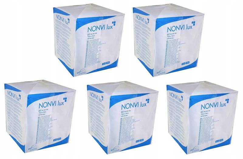 Kompresy z włókniny 30g 4-w 10x10cm A100 n/j