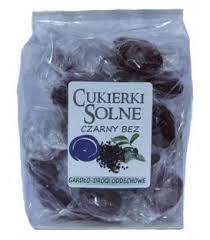 Cukierki Solne - S.H. bez czarny 100g