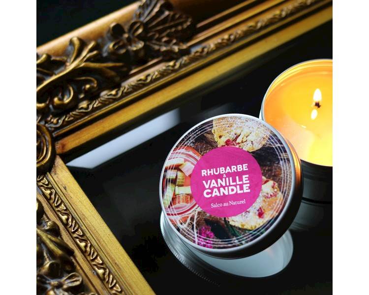 Świeca zapachwa RHUBARBE VANILLE 120G