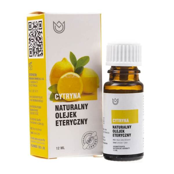 Naturalny olejek eteryczny cytrynowy 12ml
