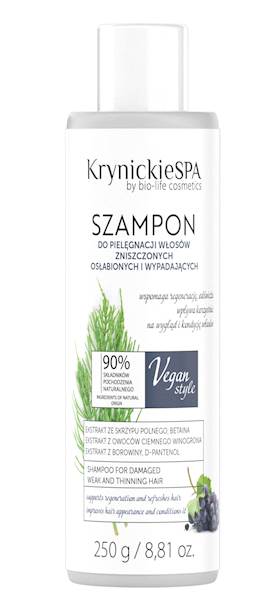 Szampon do włosów zniszczonych, osłabionych 250g 