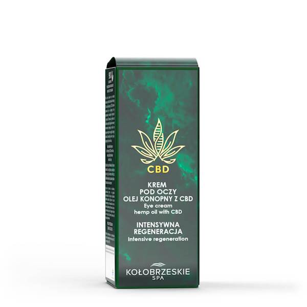 Krem pod oczy  olej konopny z CBD 15ml Koł.SPA