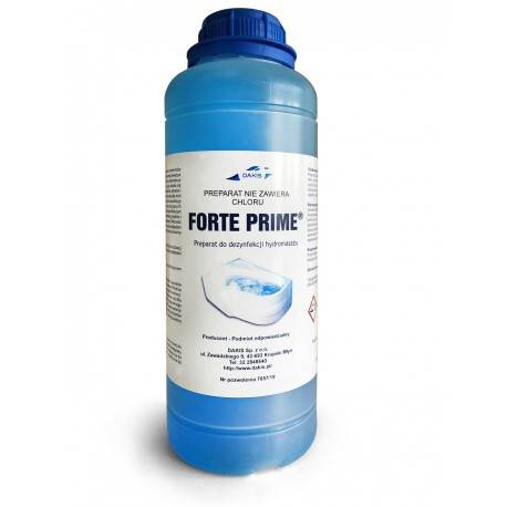 Forte Prime-dezynfekcja wanien z hydromasażem 1L