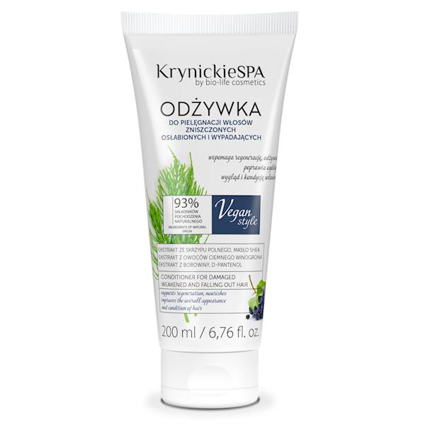 Odżywka do włosów zniszczonych, osłabionych 200ml