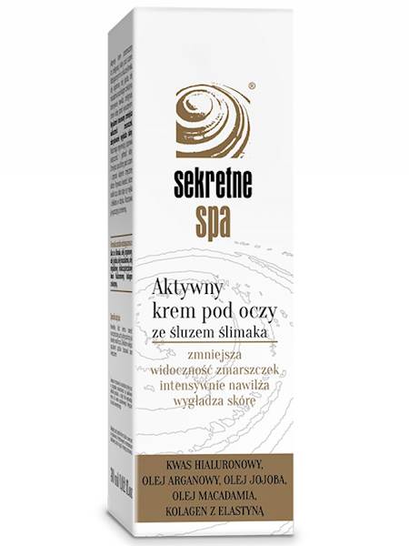 Aktywny Krem pod oczy ze śluzem ślimaka 30ml