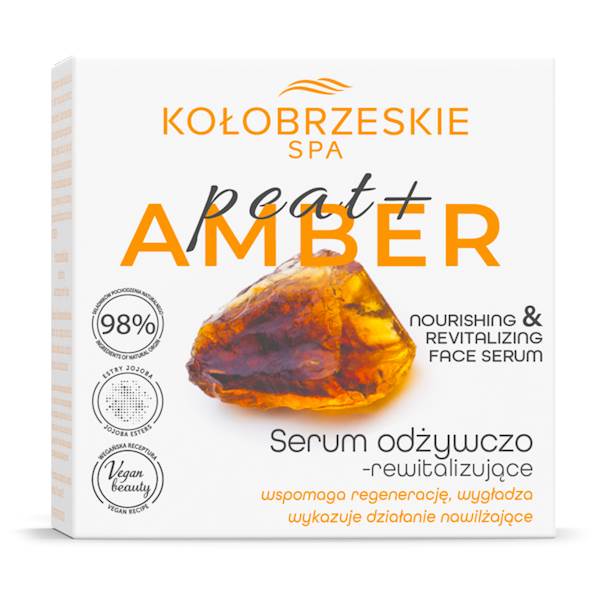 Serum odżywczo rewitalizujące 50ml Peat + Amber K.