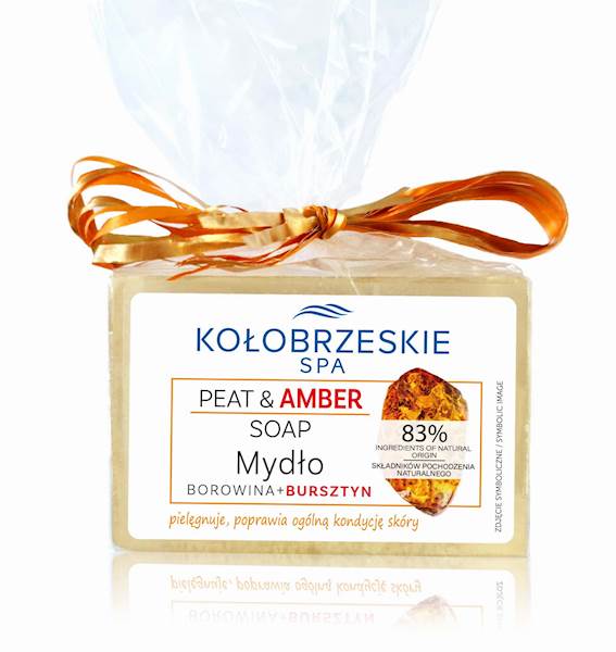 Mydło borowinowe + bursztyn 60g