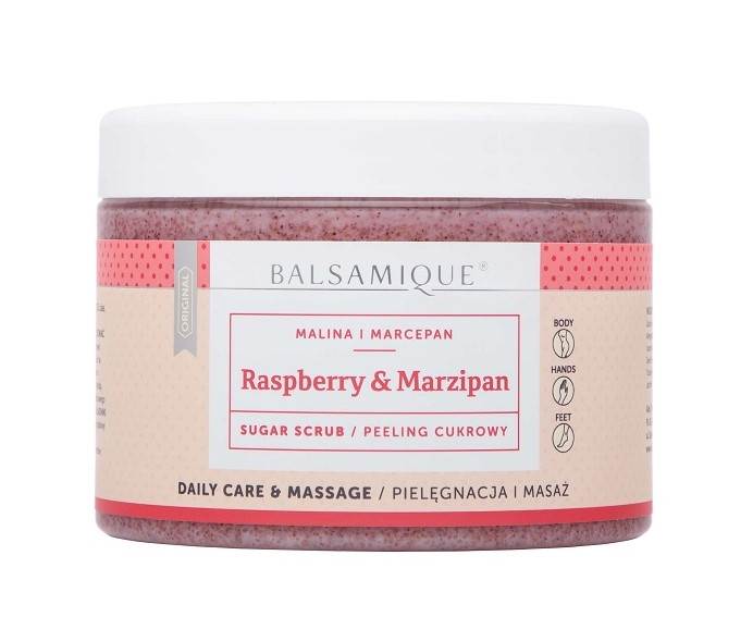 Peeling cukrowy Raspberry & Marzipan 450g