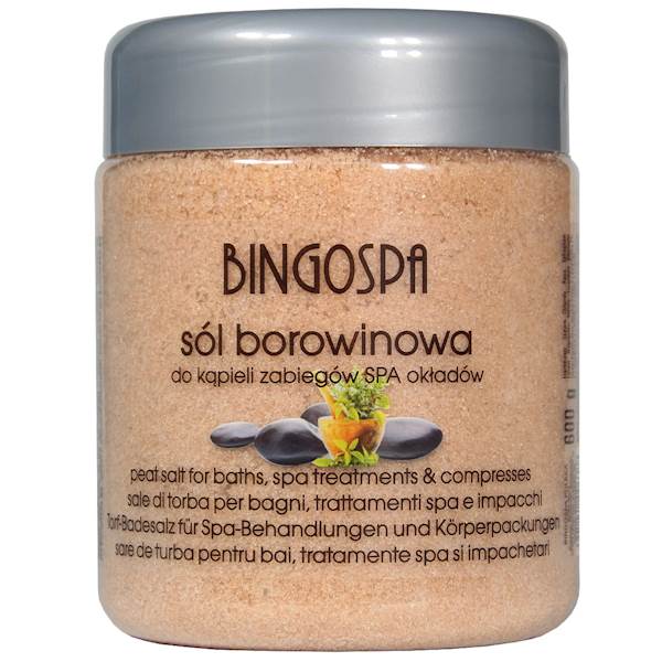 Sól Borowinowa do kąpieli i okładów 600g