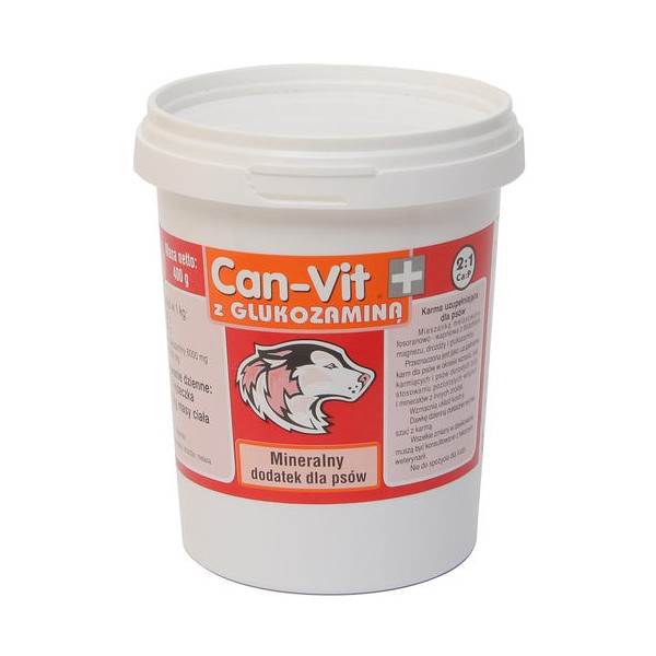 Can-Vit czerwony plus Ca:P 2:1 400g