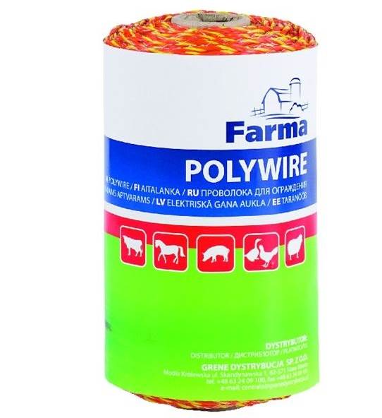 Plecionka do elektryzatora 250m Farma