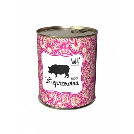 Saba konserwa 100% wieprzowina 850g