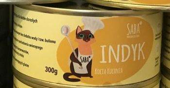 Saba dla kota konserwa 88% turkey 300g