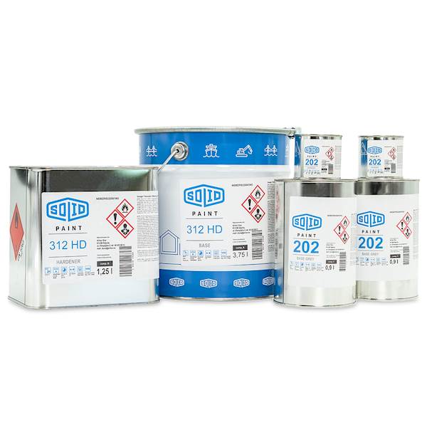 Zestaw 20m2 Solid Paint 312 HD + 202