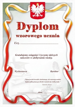 DYPLOM WZOROWEGO UCZNIA A230d