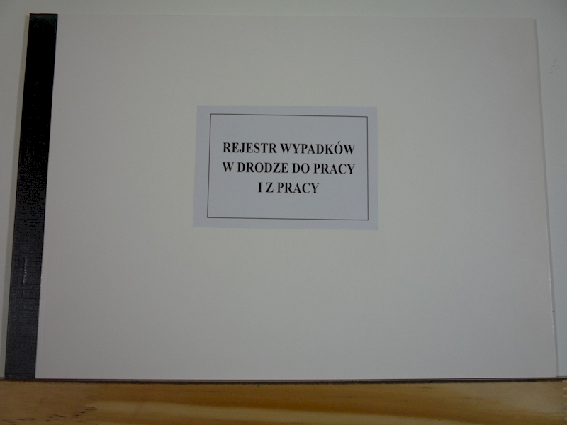 REJESTR WYPADKÓW W DRODZE DO/I Z PRACY