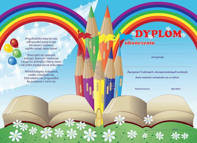 DYPLOM UKOŃCZENIA UNIWERSALNY M34/14