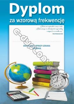 DYPLOM ZA WZOROWĄ FREKFENCJĘ A858