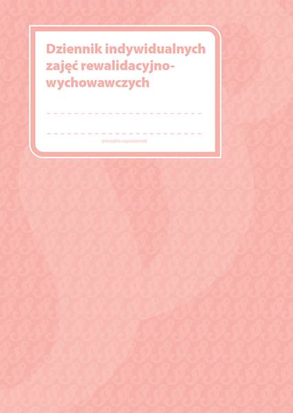 DZIENNIK MEN-IRW NDYWIDUALNYCH ZAJĘĆ REW.WYCH