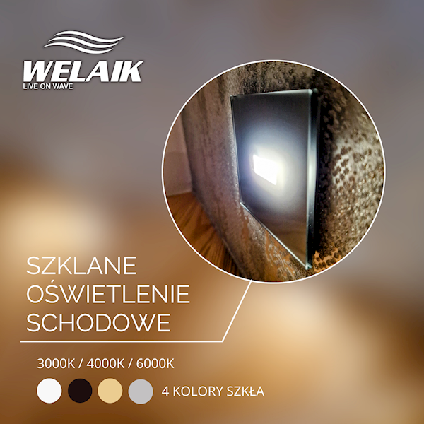 WELAIK LED WLED-11 NW neutralny biały 4000K schodowy 12VDC 0,24W