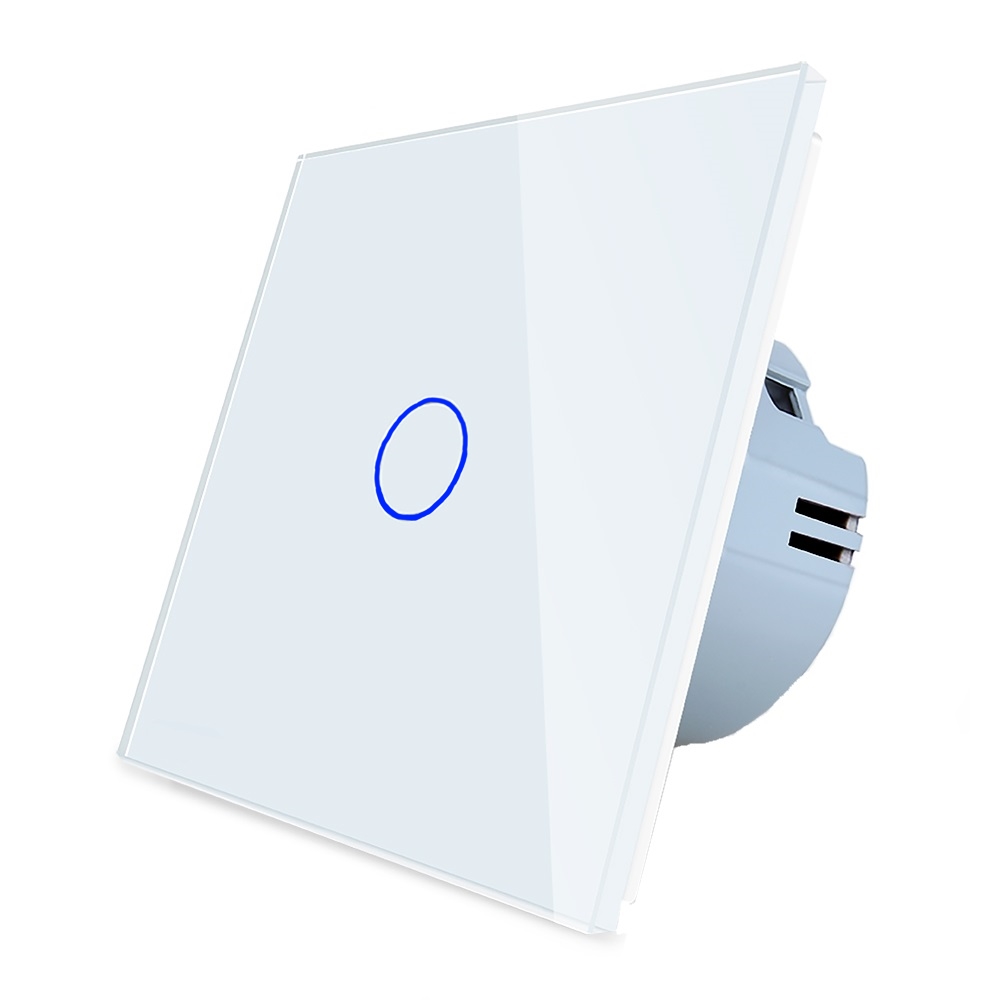 WELAIK włącznik dotykowy pojedynczy biały zestaw