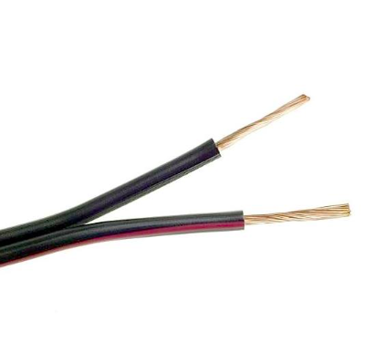 Przewód SMYp 2x0,35mm czarno/czerwony CU