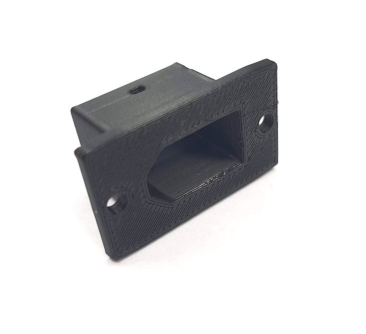 Druk 3D obudowa do złącza XT60 wersja panelowa