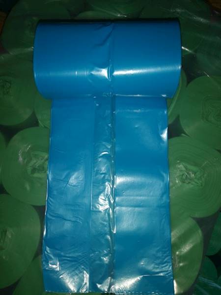 Worki LDPE 35L a50 niebieskie