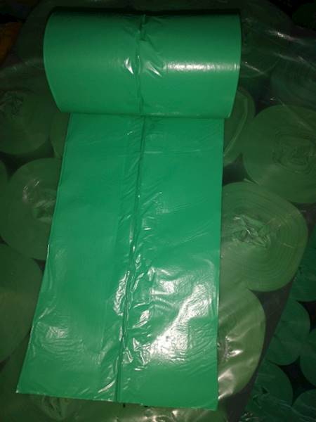 Worki LDPE 35l a50 zielony