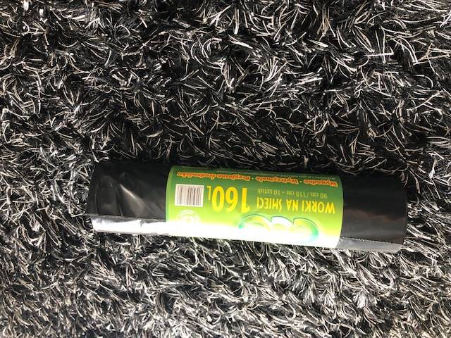 Worki LDPE 160L a10 czarne