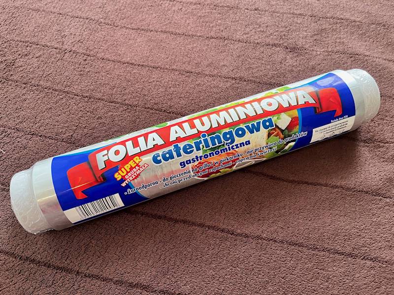 Folia aluminiowa 45cm Cateringowa