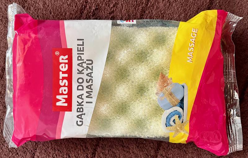Gąbka do masażu MASSAGE a1