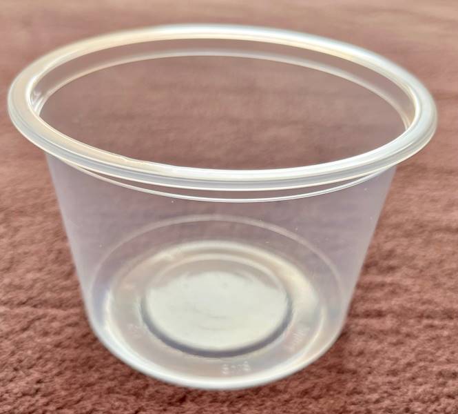 Pojemnik sałatkowy PP 115 450ml a50 Transparętny